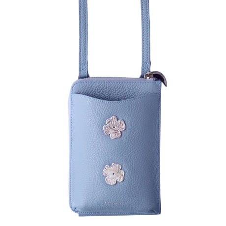 FIORAIA ショルダーバッグ　BLUE デイジーフィオライア　新品未使用　革 CATEGORY ◾️BAG／バッグ | FIORAIA