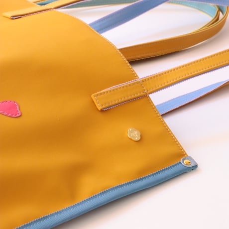 NYLON  tote bag  /  MUSTARD   チューリップ