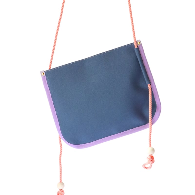 YOSHIKO × FIORAIA / サコッシュ / ネイビー | FIORAIAフィ