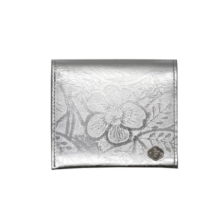 METALLO / MINI WALLET / SILVER