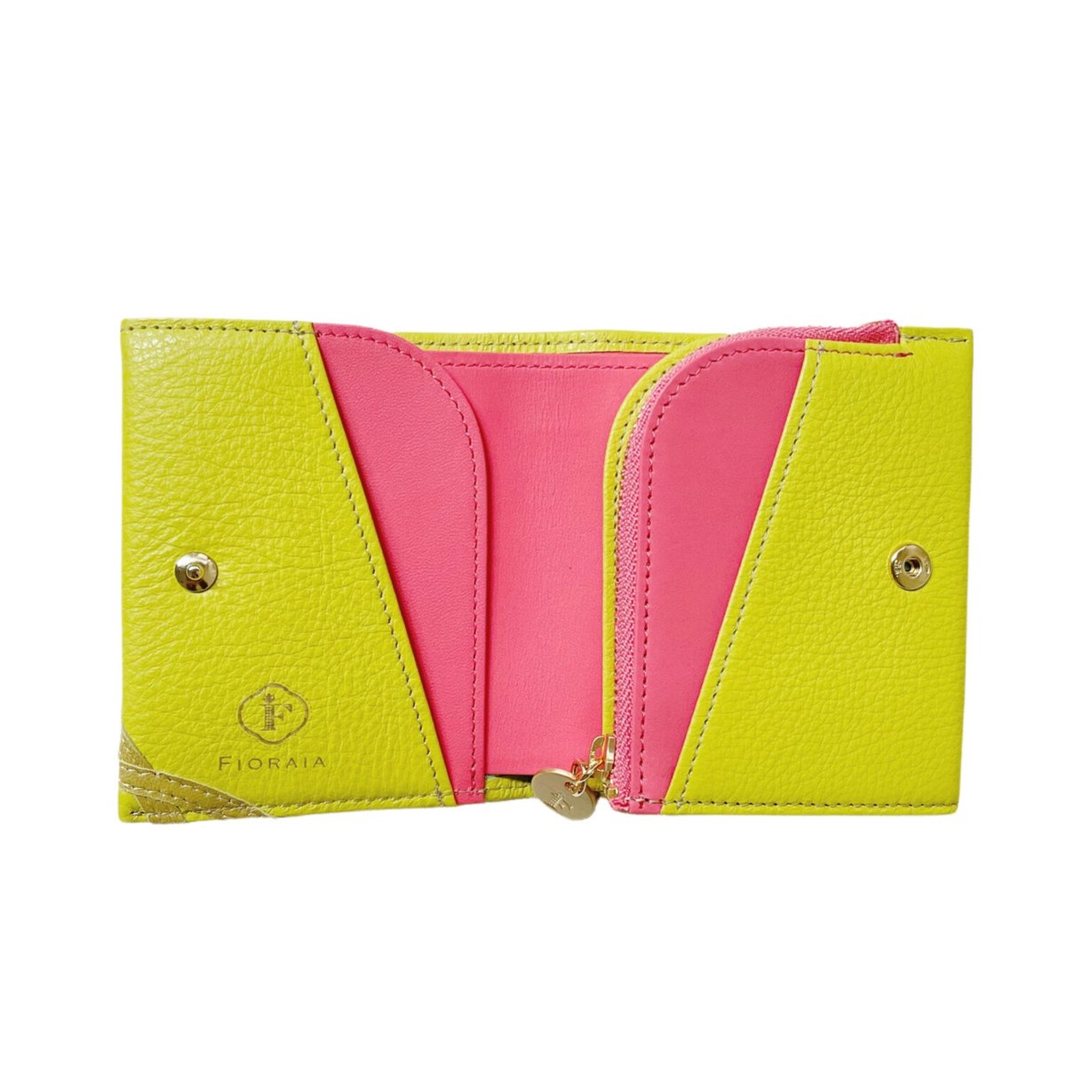 カラー / 2つ折りミニウォレット｜アップリケ財布 FIORAIA