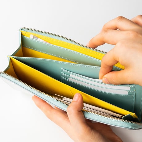 METALLO / LONG WALLET / SALMONPINK