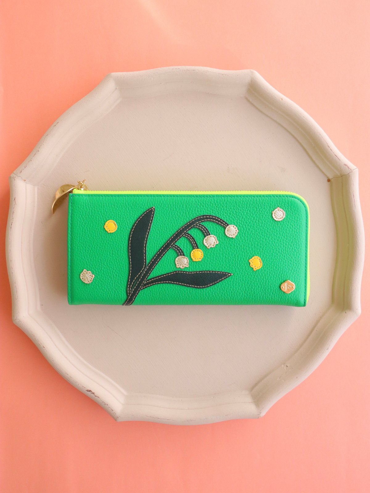 FIORAIA財布 スズラン / green CATEGORY ◾️LONG WALLET／長財布 | FIORAIA 小物