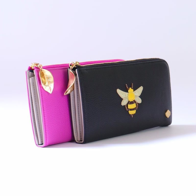 蜂 / FASTENER LONG WALLET 各色 | FIORAIA
