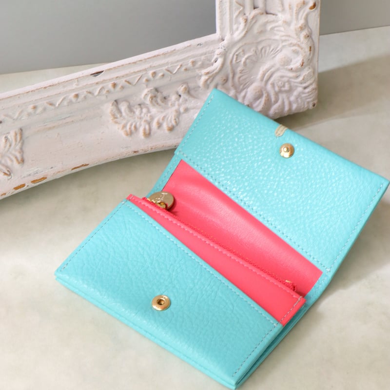 美品⭐FIORAIA フィオライア 本革 ミニウォレット財布イチゴ