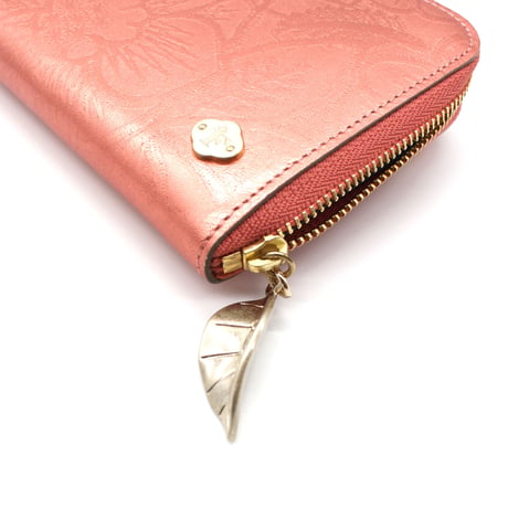 METALLO / LONG WALLET / SALMONPINK