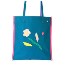 NYLON  tote bag  /  BLUE   デイジー