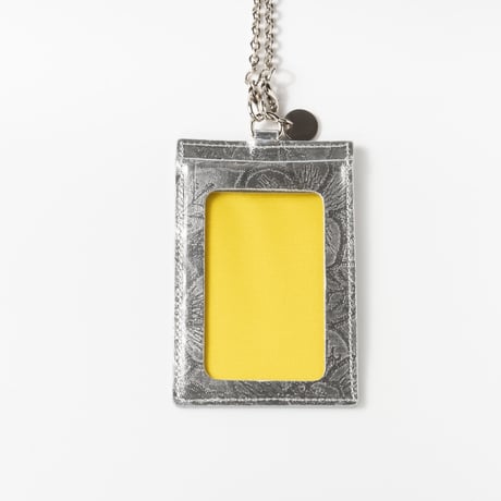 METALLO /PASS CASE / SILVER