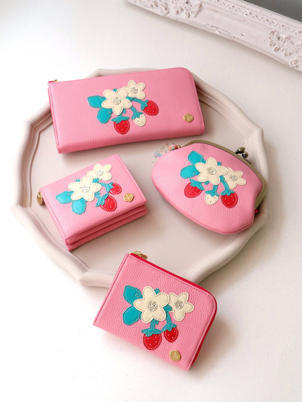 イチゴ / MINI WALLET 各色 | FIORAIA
