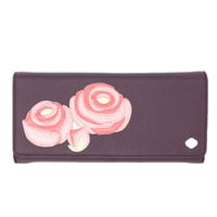 ラナンキュラス / ロングウォレット｜【訳あり品】SALE開催！アップリケ財布 FIORAIAフィオライア