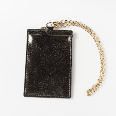 METALLO /PASS CASE / GUNMETAL