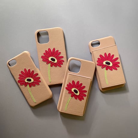 GERBERA  / iPhone   Pocket  Case  ＜ 各機種 ＞ 【OUTLET】