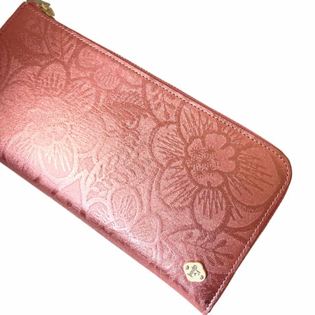 METALLO / LONG WALLET / SALMONPINK