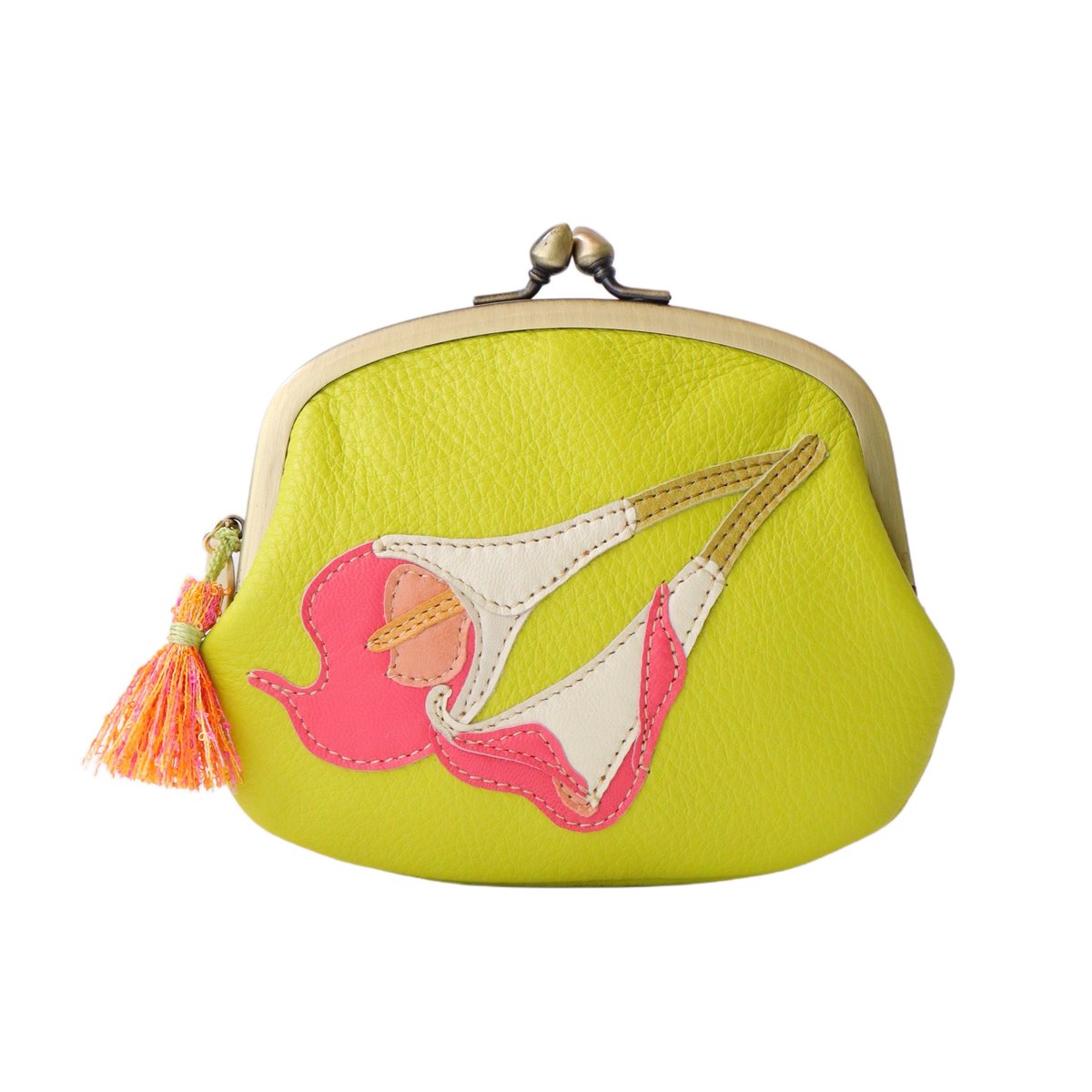 カラー / がま口ウォレット｜アップリケ財布 FIORAIAフィオライア