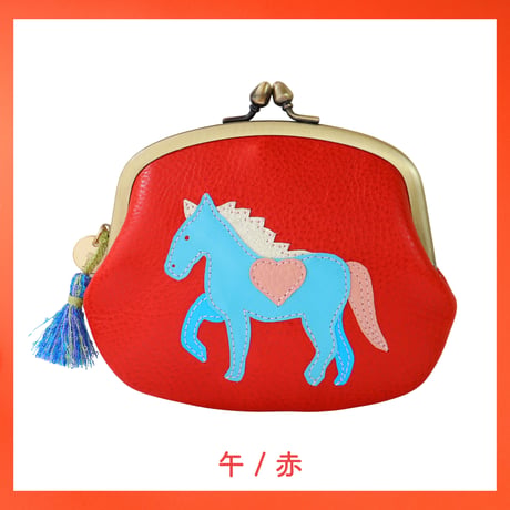 \ 開運 /  ガマ口ウォレット　午 各デザイン
