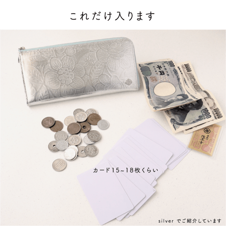 METALLO / LONG WALLET / SALMONPINK