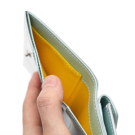 METALLO / MINI WALLET / SILVER
