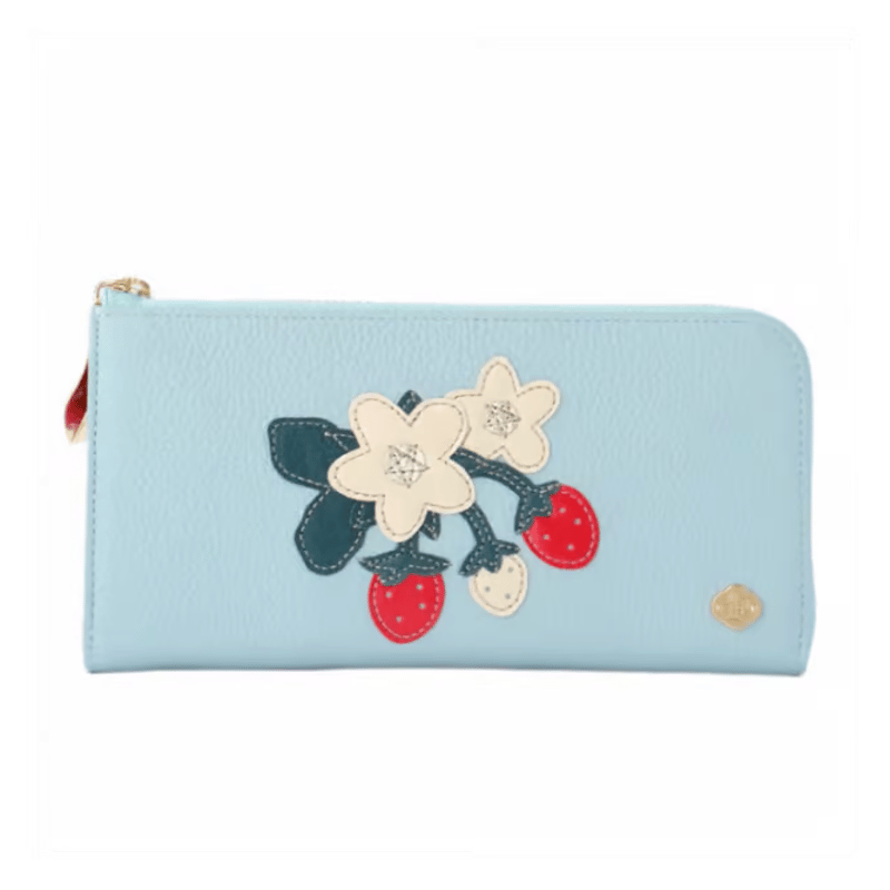 イチゴ / FASTENER MIDDLE WALLET 各色 | FIORAIA