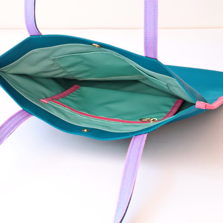 NYLON  tote bag  /  BLUE   デイジー