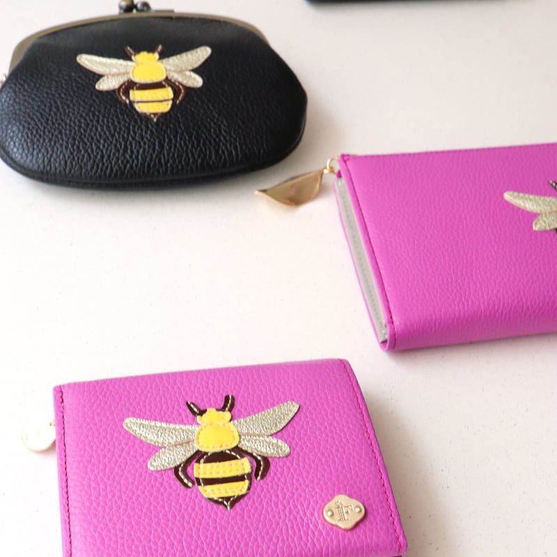 蜂 / FASTENER MIDDLE WALLET 各色 | FIORAIA