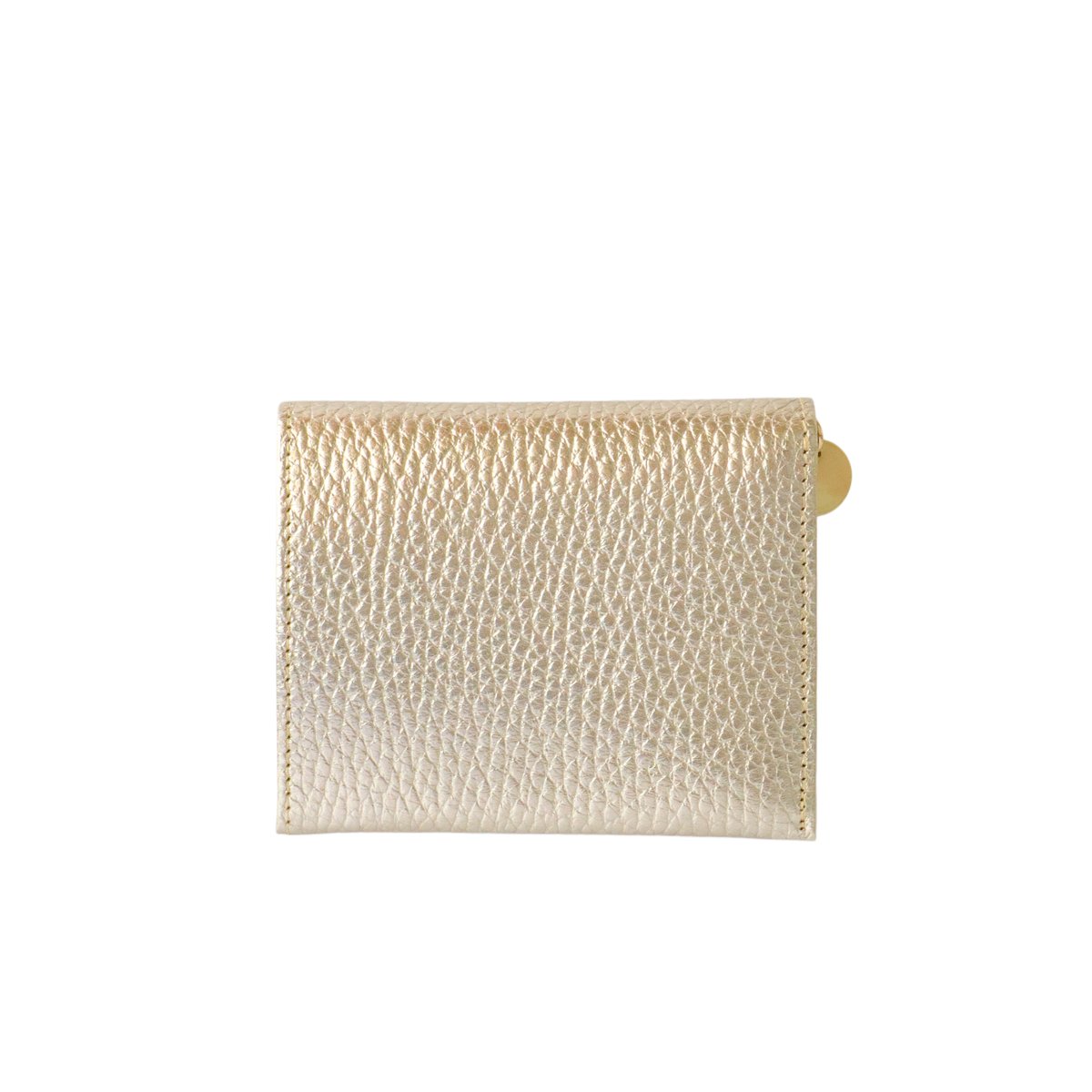 蜂 / 2つ折りミニウォレット/ゴールド ｜アップリケ財布 FIORAIA