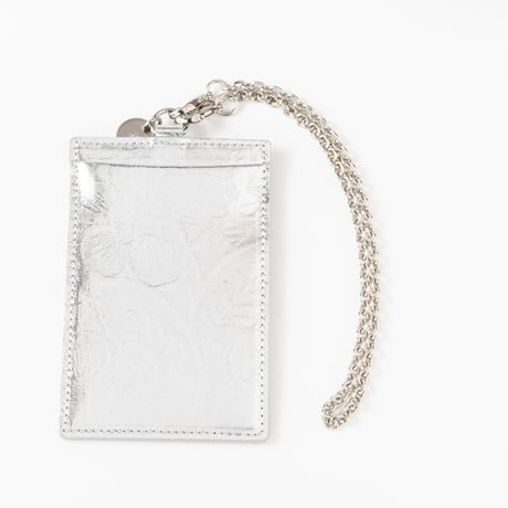 METALLO /PASS CASE / SILVER