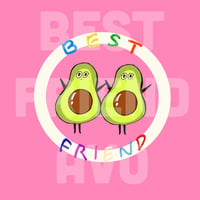Best Friend avo sticker 【12/21以降の発送】