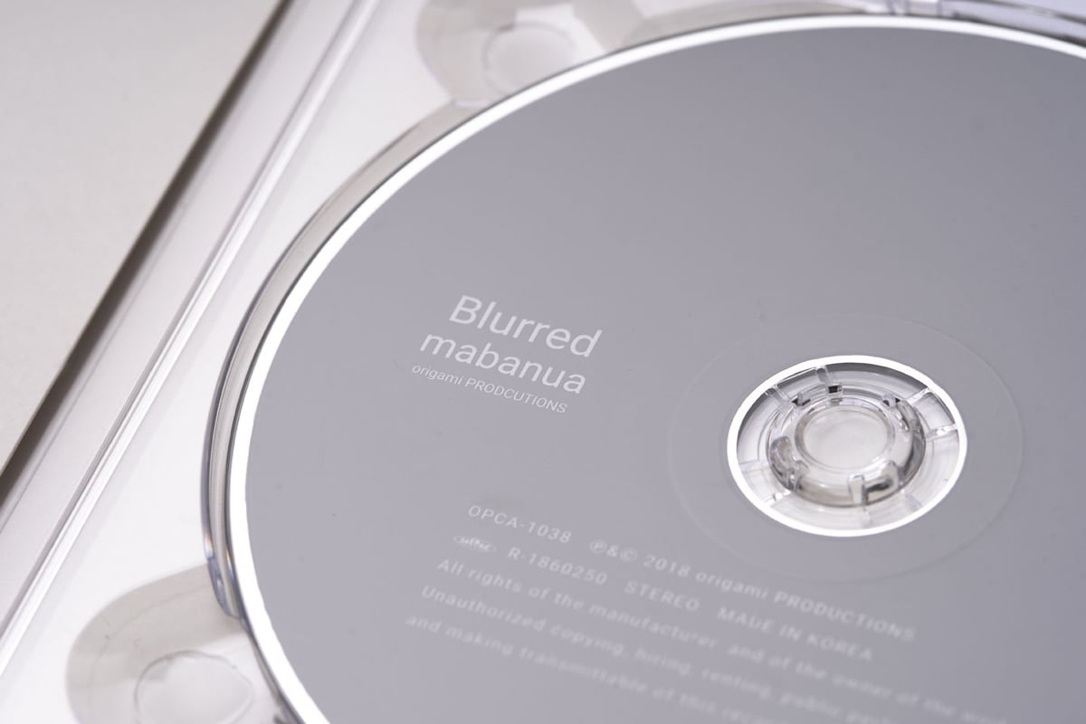 2CD限定盤] mabanua - Blurred | origami STORE