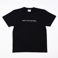 Michael Kaneko × OFFSHORE "SAVE OUR WATERS" Tシャツ (ブラック)