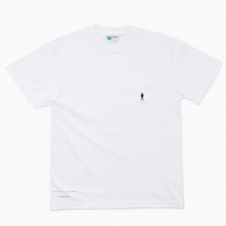 Michael Kaneko × OFFSHORE - ポケットTシャツ (ホワイト)