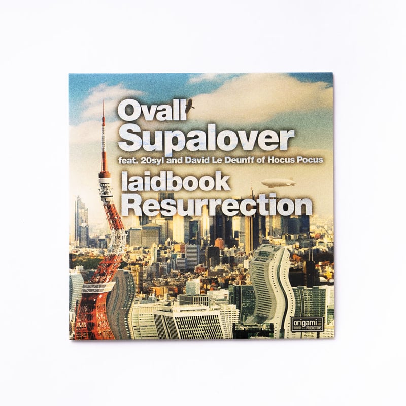 希少 Ovall laidbook 7inch Common カバー 7inch] Ovall - Supalover / laidbook - Resurrec