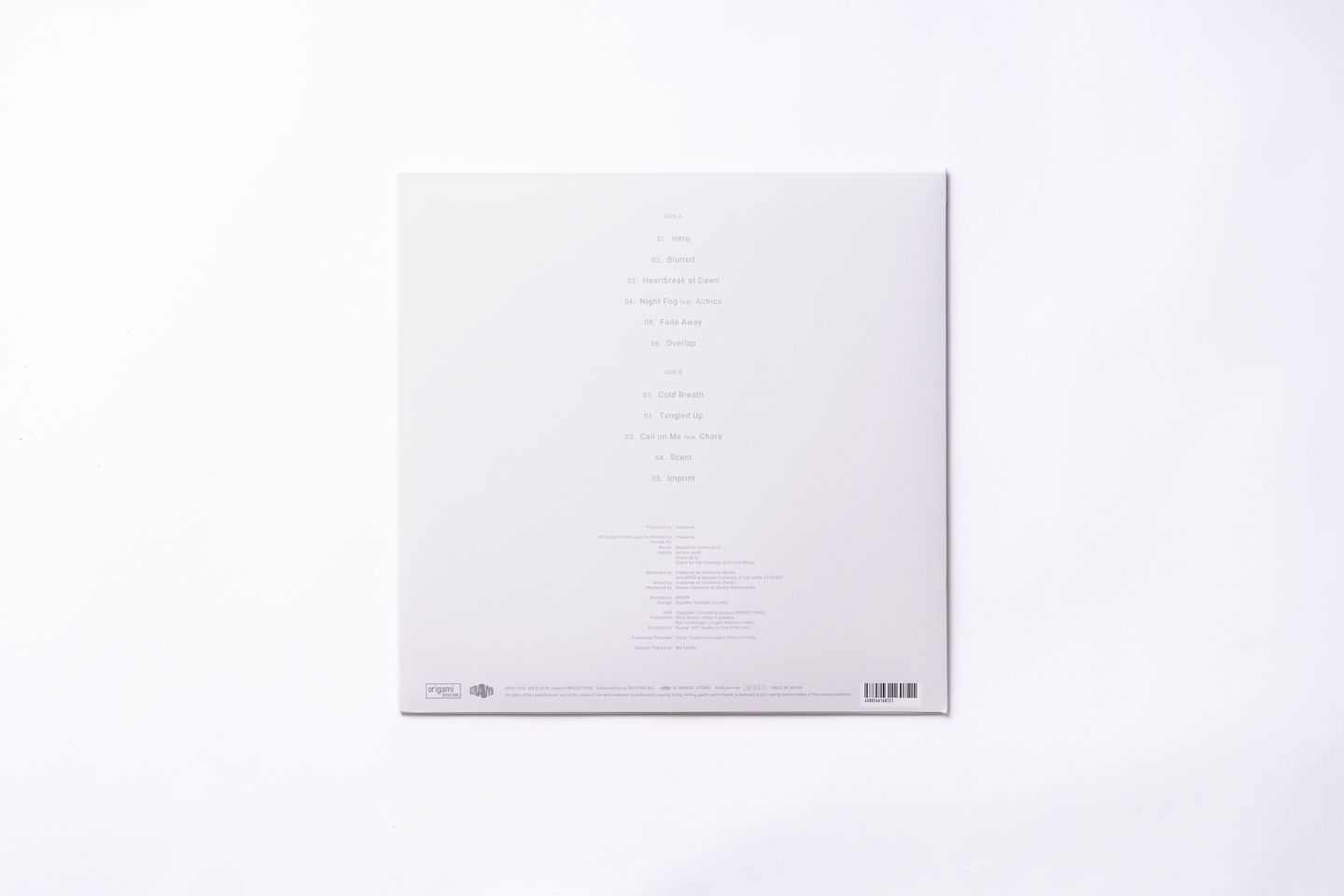 LP] mabanua - Blurred | origami STORE