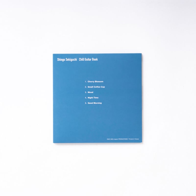 CD] 関口シンゴ - Chill Guitar Book | origami STORE