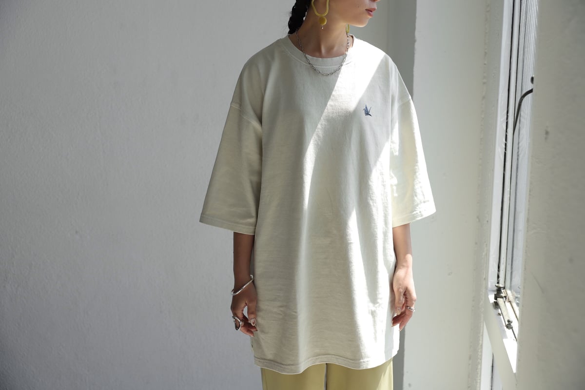 origami - antiqua コラボTシャツ (オフホワイト) | origami STORE