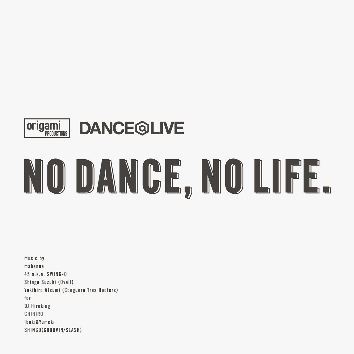 CD] V.A. - NO DANCE, NO LIFE. | origami STORE
