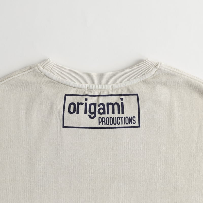 origami - antiqua コラボTシャツ (オフホワイト) | origami STORE