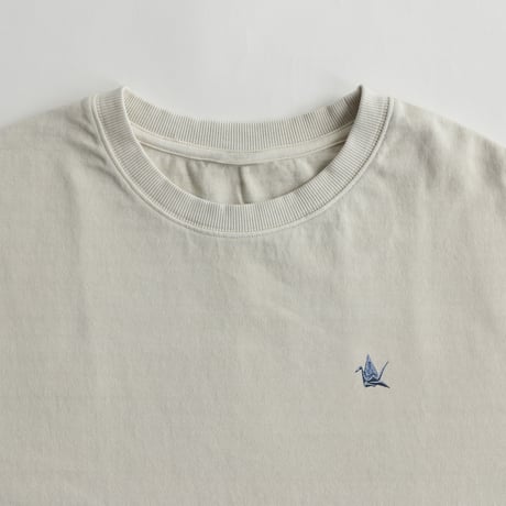 origami - antiqua コラボTシャツ (オフホワイト)