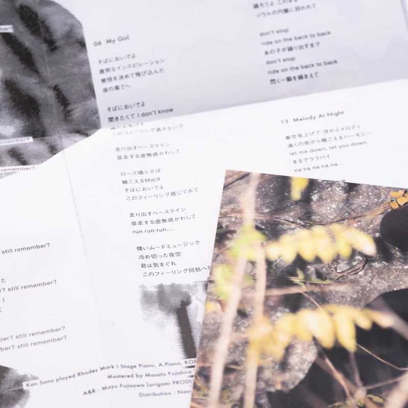 CD通常盤] Kan Sano - Ghost Notes | origami STORE