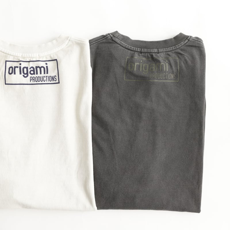 origami - antiqua コラボTシャツ (スミクロ) | origami STORE