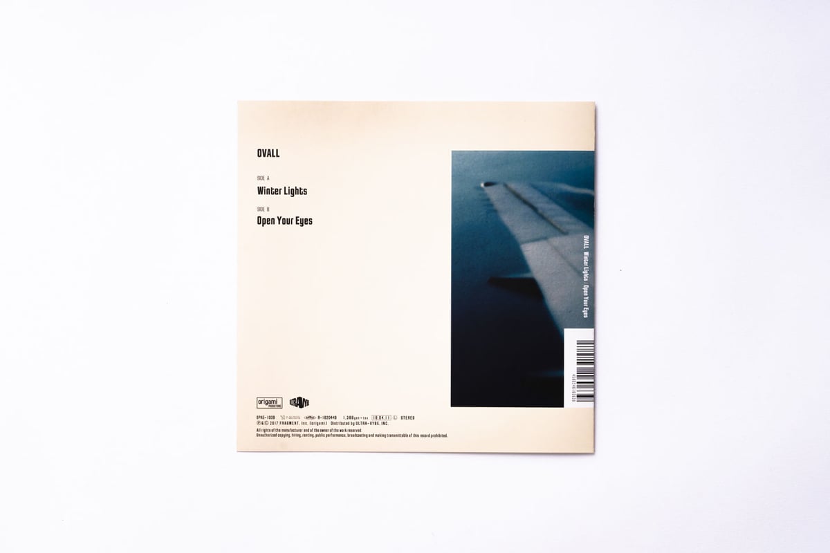 7inch] Ovall - Winter Lights / Open Your Eyes