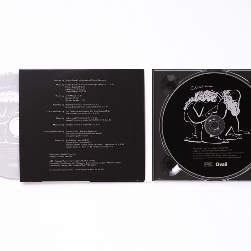 2CD限定盤] Ovall - Ovall | origami STORE