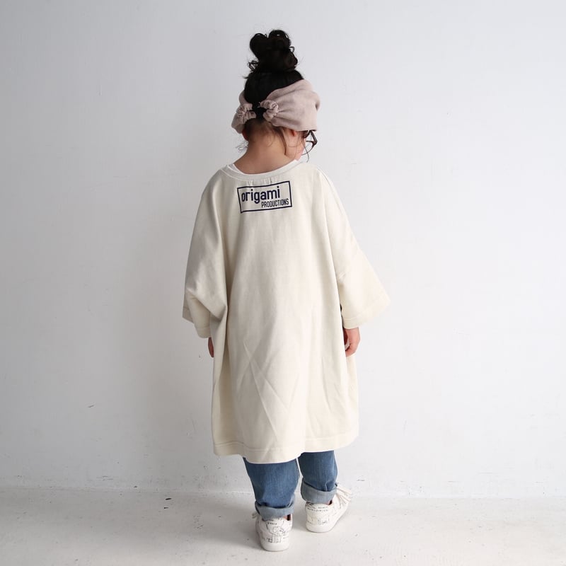 origami - antiqua コラボTシャツ (オフホワイト) | origami STORE