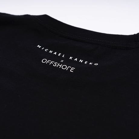 Michael Kaneko × OFFSHORE "SAVE OUR WATERS" Tシャツ (ブラック)