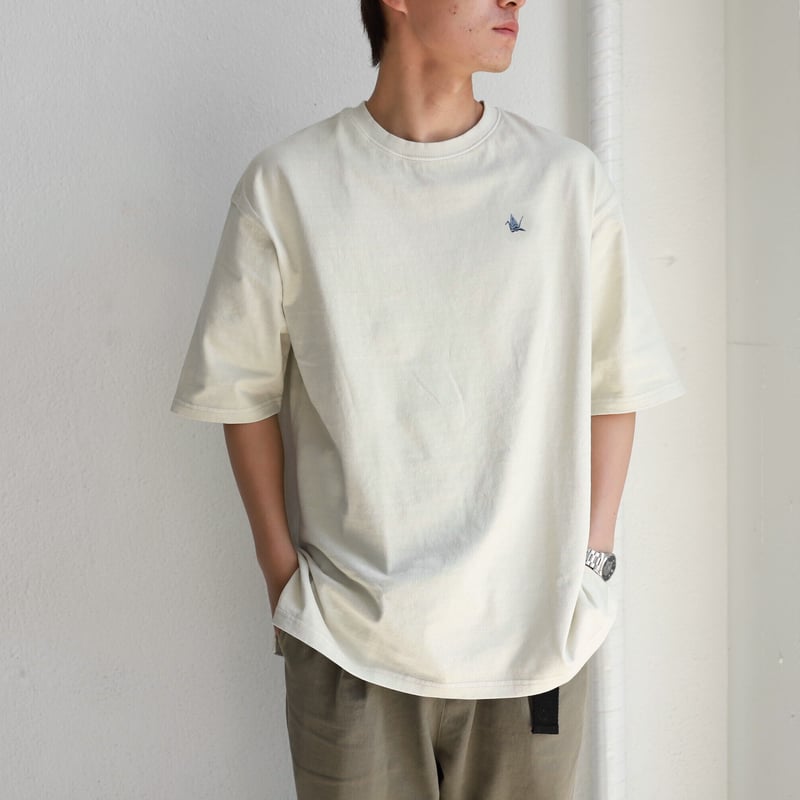 origami - antiqua コラボTシャツ (オフホワイト) | origami STORE