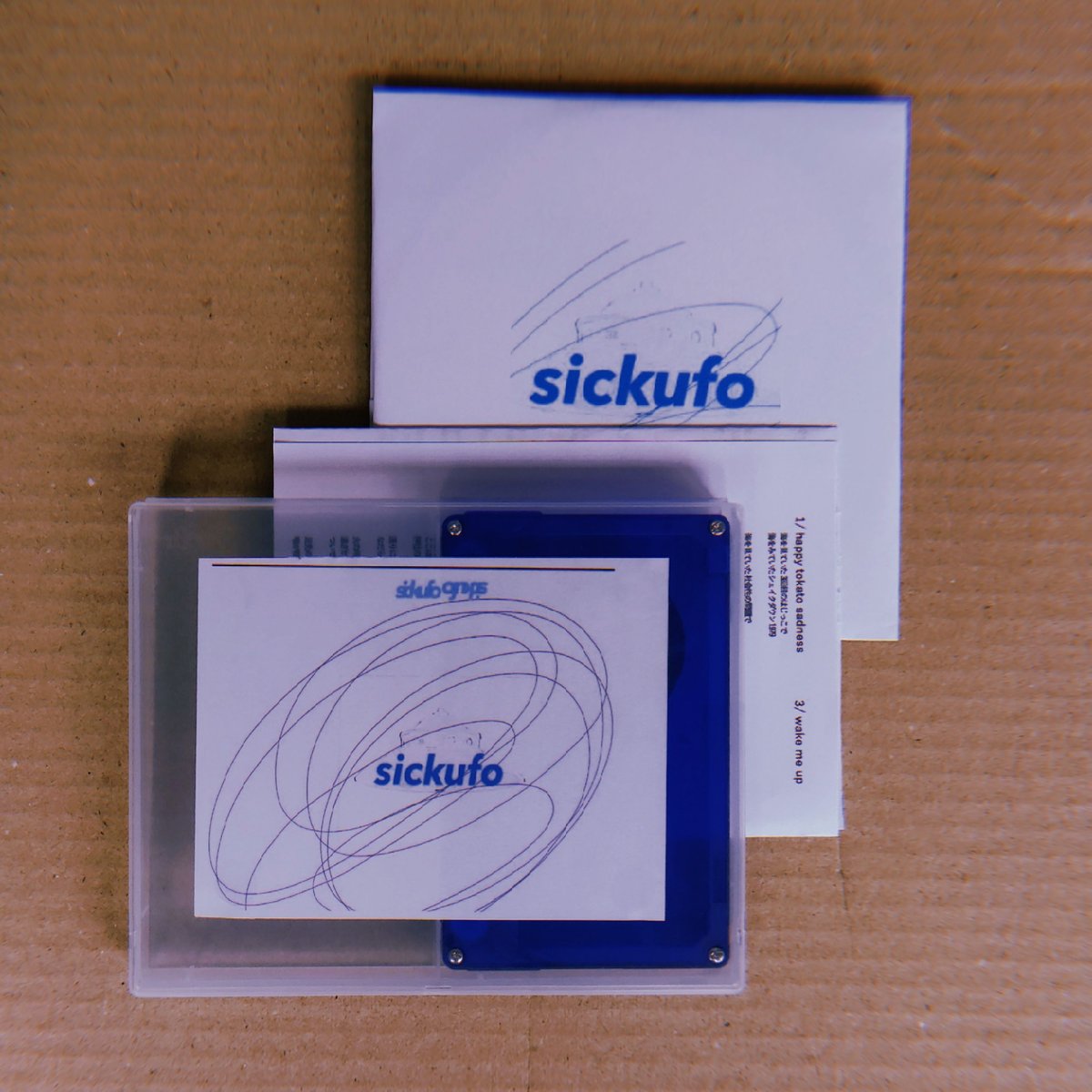 sickufo 1st EP「sickufo」廃盤 CD 2020年 sickufo 1st ep cassette & CD「sickufo」 | Area51