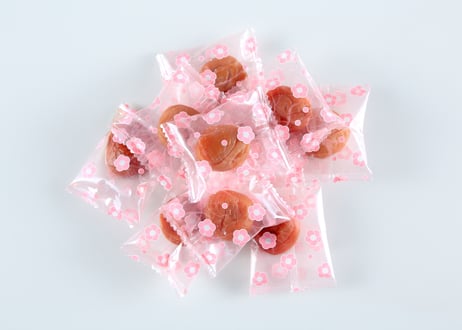 一粒づつ袋に入れた農家の梅   10粒