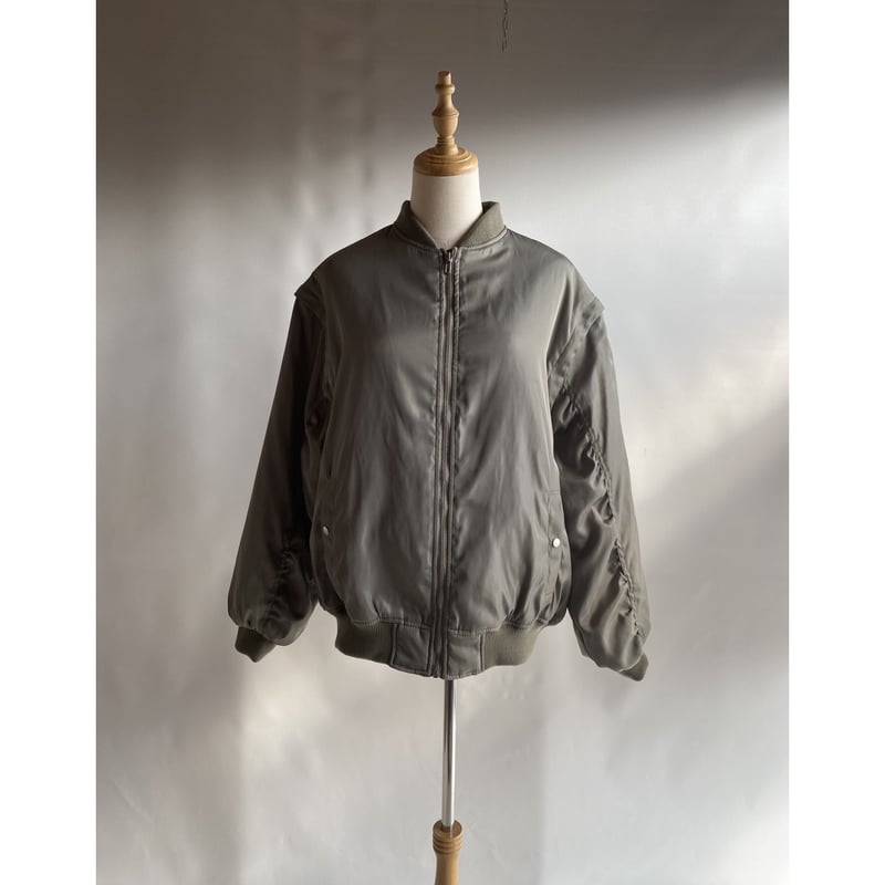 2way MA-1 blouson | s t k . 2way MA-1 blouson | s t k .