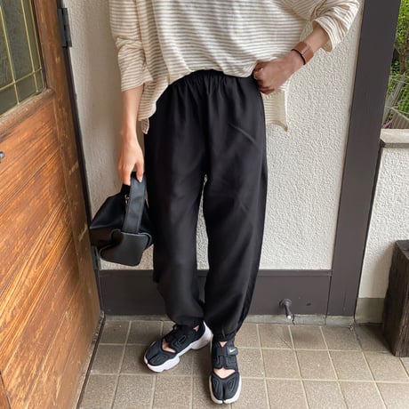 simple jogger relax pants