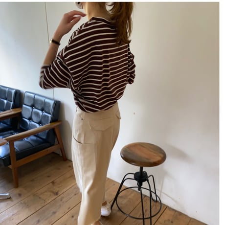 dolman sleeve border tops