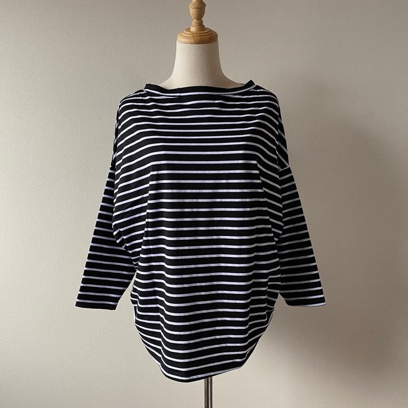 トップス dolman sleeve border dolman sleeve border tops | s t k .